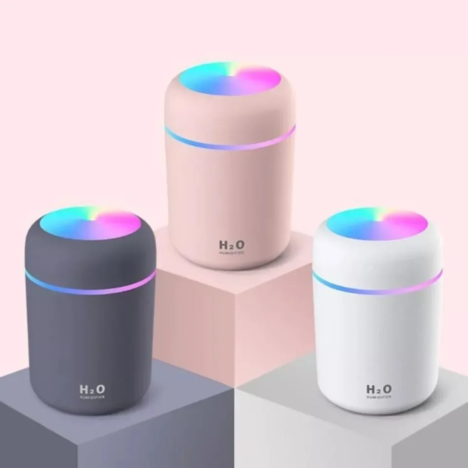 Humidifier Air Aromatizer Portable Ultrasonic Diffuser Led H2O 200ml