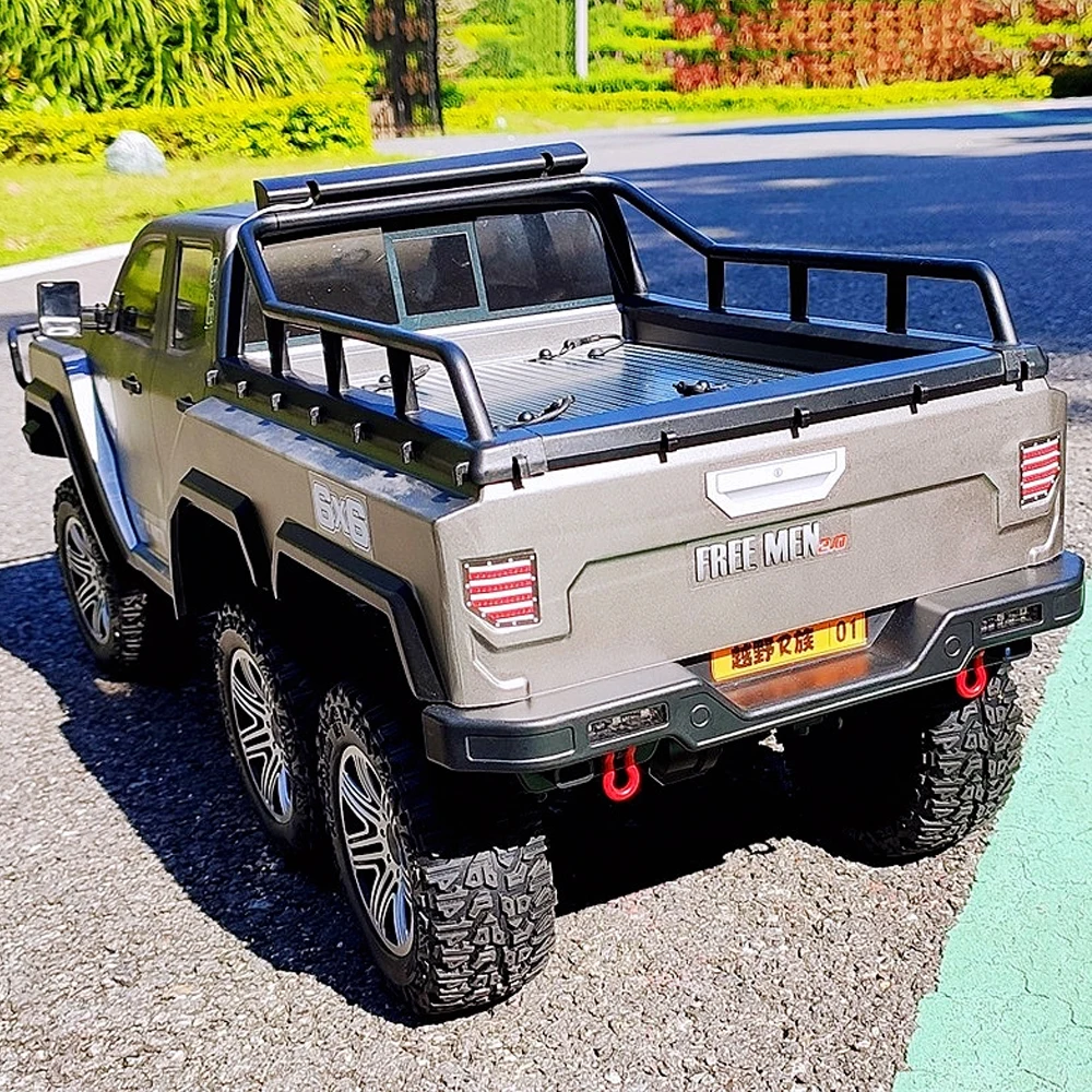 FSR RC Cars 1/10 Big G RC Off-road Four-wheel Drive Climbing Car 6X6 Pickup Adult Professional Electric Simulation Model Toys