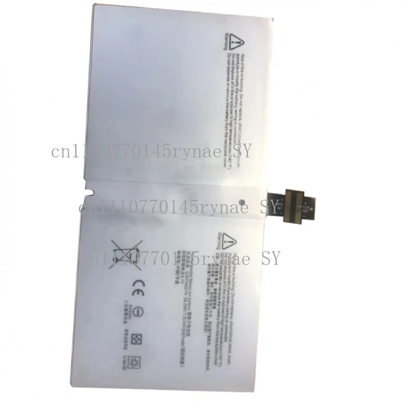 

Новый аккумулятор G3HTA027H DYNR01 для планшета Microsoft Surface Pro 4 1724 12,3 дюйма, 7,5 В, 38,2 Втч