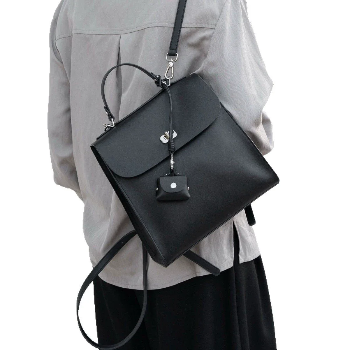 Women's New 2025 Spring & Summ - Genuine Leather Backpack 评论和价格