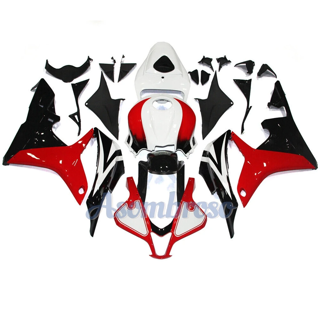 High Quality Injection Motorcycle Fairing Kit for CBR600RR 2007 2008 CBR600 RR F5 07 08 CBR 600RR Red/white Body Frame fairing