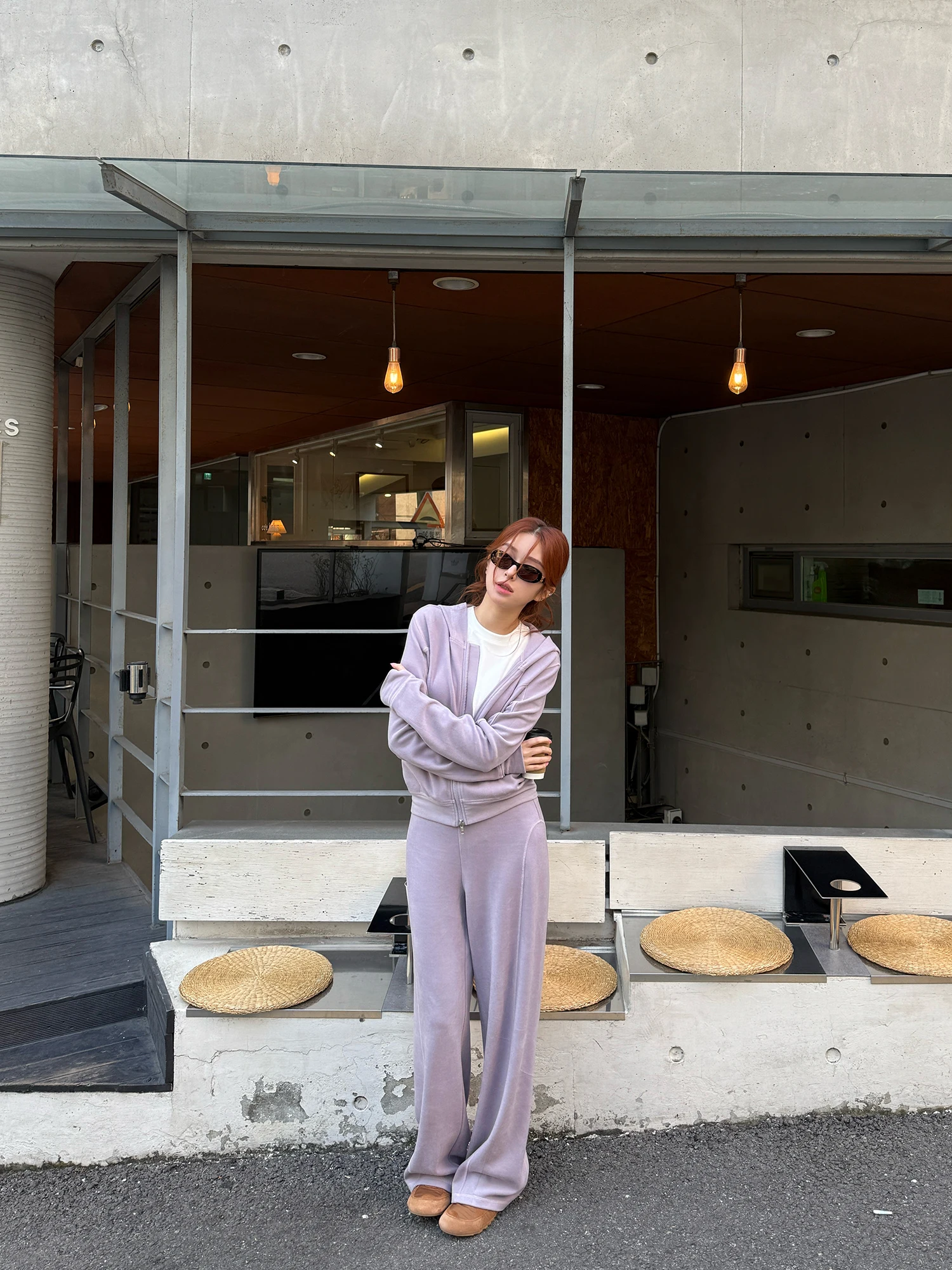 

Комплект для йоги Forniyoyo: теплый модный зимний костюм из ацетатной шерсти для женщин (длинные брюки, свитшот, куртка)