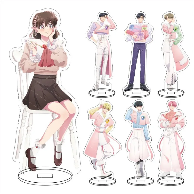Cartoon Anime Acrylic Standing Plate Cute Anime Character Tabletop Ornament Manga Peripheral Desktop Decoration Gift Keychain