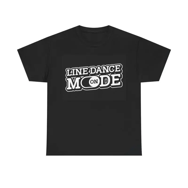 Camiseta Line Dance Mode, Música Country, Honky Tonk, Algodón Pesado