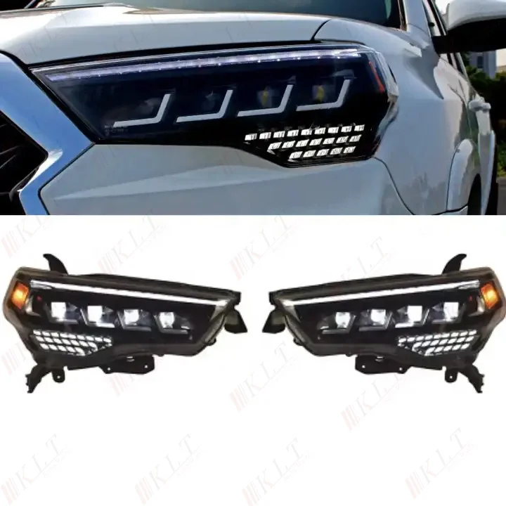 

KLT Plug and play upgrade 4 beam full LED headlamp headlights for toyota 4 runner 2010-2021 headlight headlamp