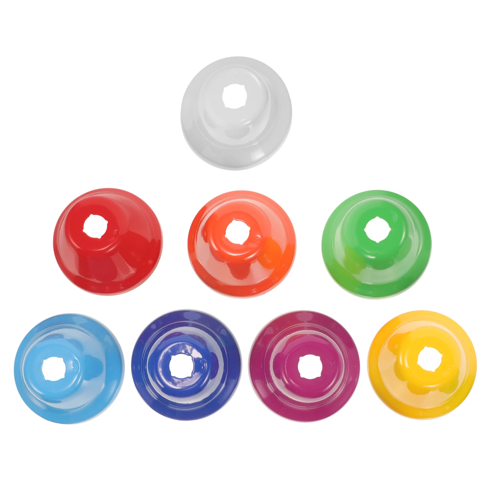 8 個の小さな金属ベルオルフ音楽ツール子供のためのリズム学習ミニ装飾ベル DIY 手作りシェイクベルセット