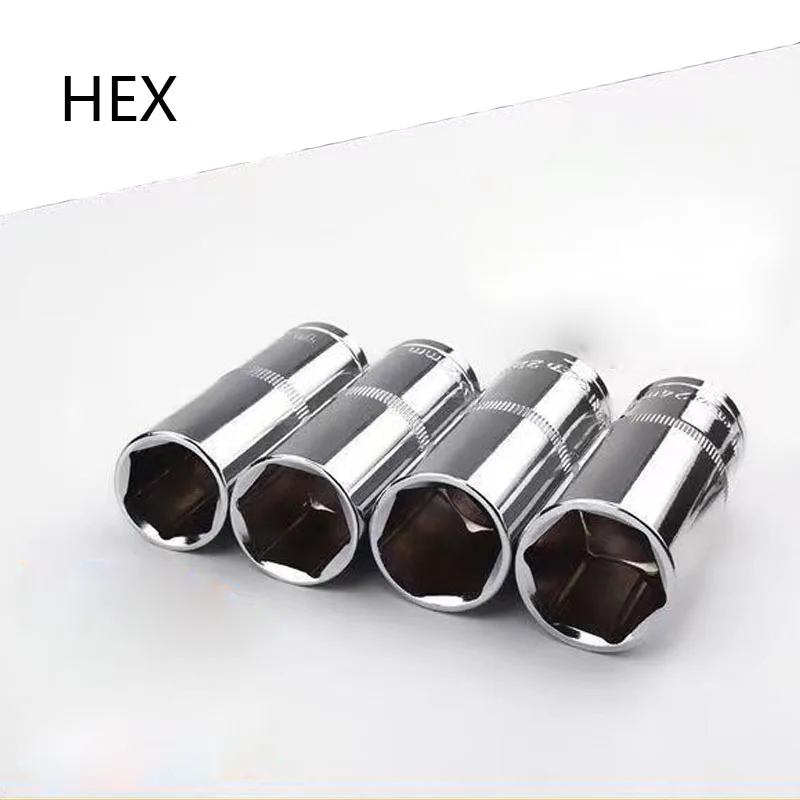 Deep Hex Socket Wrench Head 1/2\