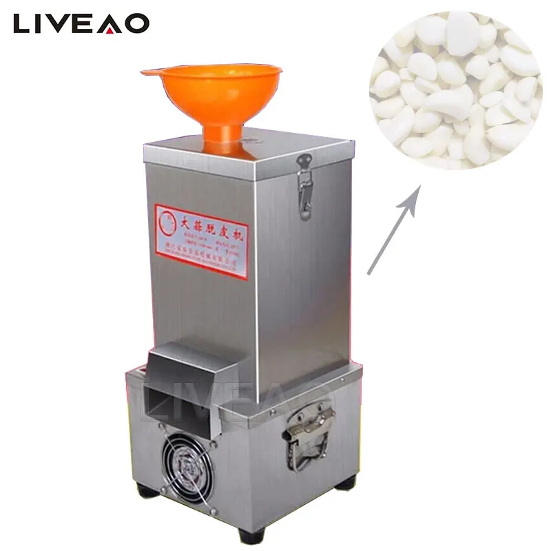 

Electric Garlic Peeling Machine Commercial Stainless Steel Fast And Effortless Peeling Machine Food Processing Maker