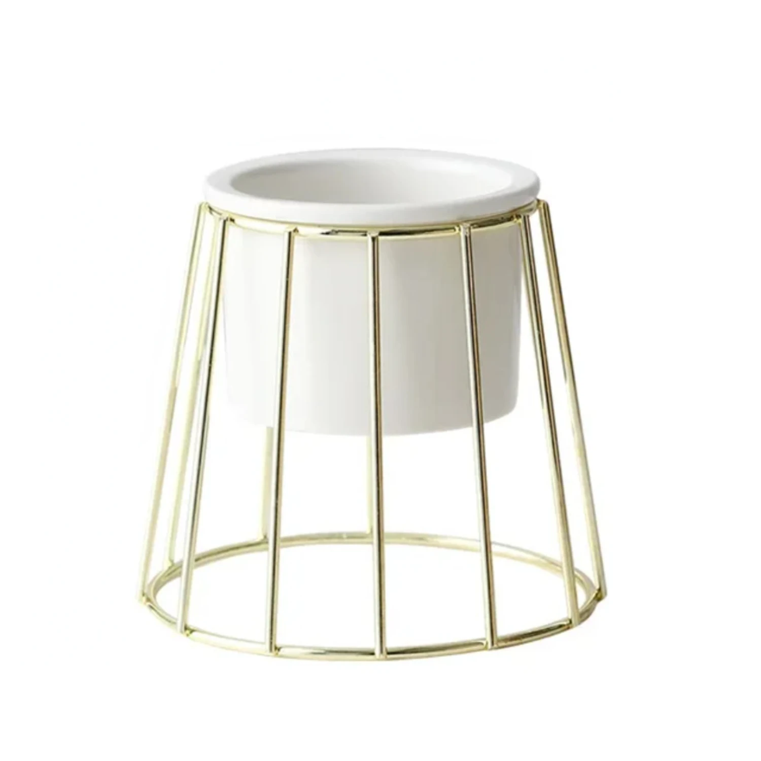 

Кованый железный сочный цветочный горшок, ваза из кованого железа, простая железная рама, керамический позолоченный цветочный горшок, горшки для растений, горшок для бонсай