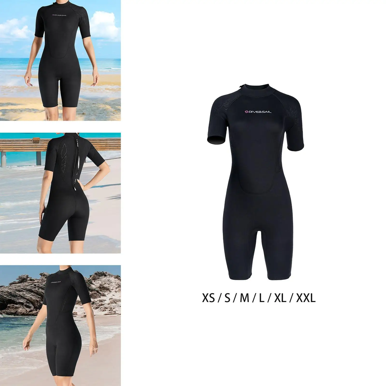 

Scuba Diving Wetsuit Women Bodysuit Swimwear for Kayaking Swimming Canoeing