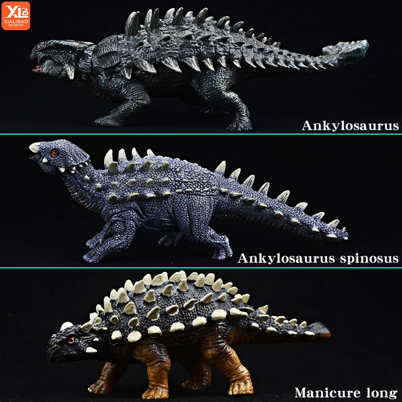 Figura de acción prehistórica Jurassic Ankylosaur Saichania, modelo de dinosaurio, juguete de PVC de alta calidad para niños, regalo educativo