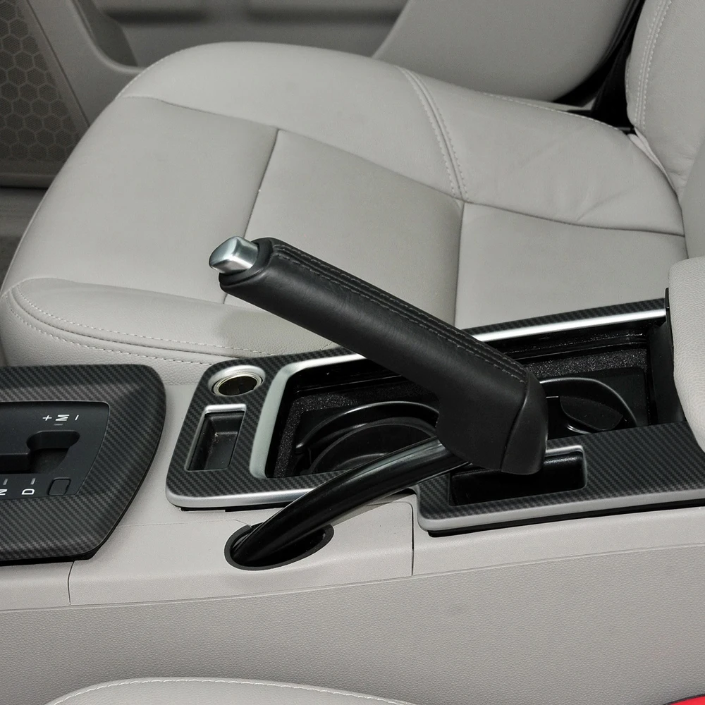 For Volvo S40 V50 C30 Car-Styling 3D/5D Carbon Fiber Car Interior Center Console Color Molding Sticker Decals Parts view 6
