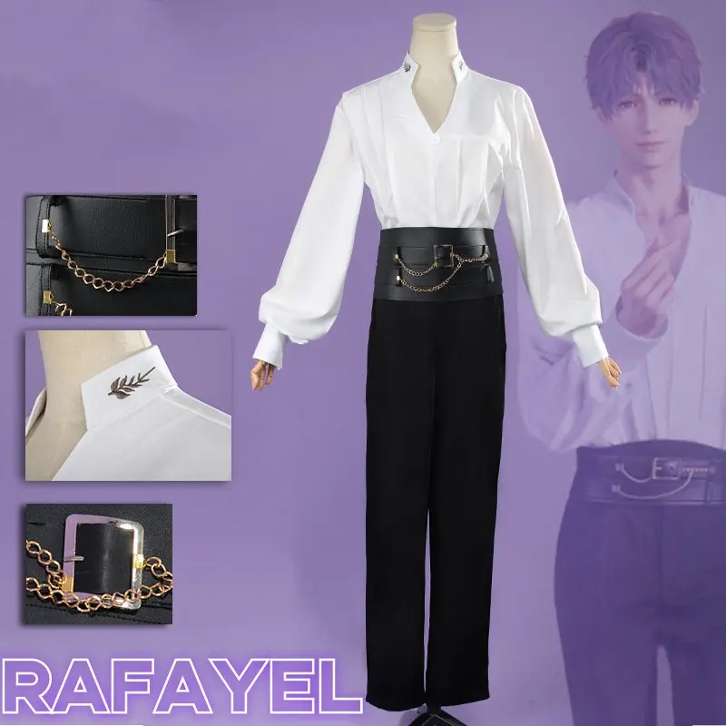 

Rafayel аниме игра Love And Deep Space косплей костюм одежда униформа косплей платье для выступлений Хэллоуин набор для вечеринки Rafayel