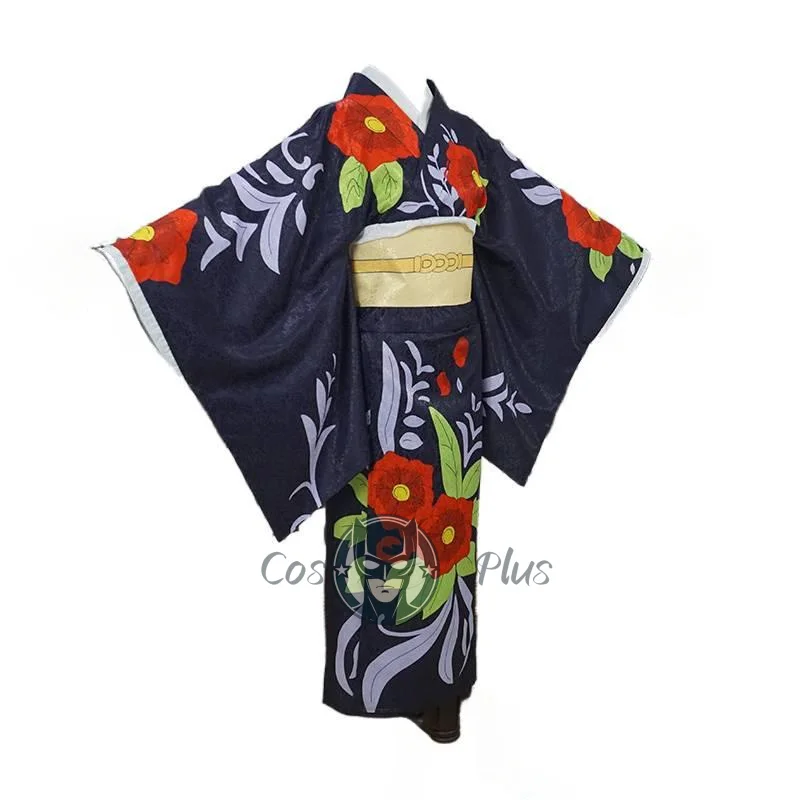 Tamayo-Disfraz de Anime Demon Slayer para adulto, hermoso Kimono Floral, ropa, uniforme de juego de rol para fiesta de Carnaval y Halloween