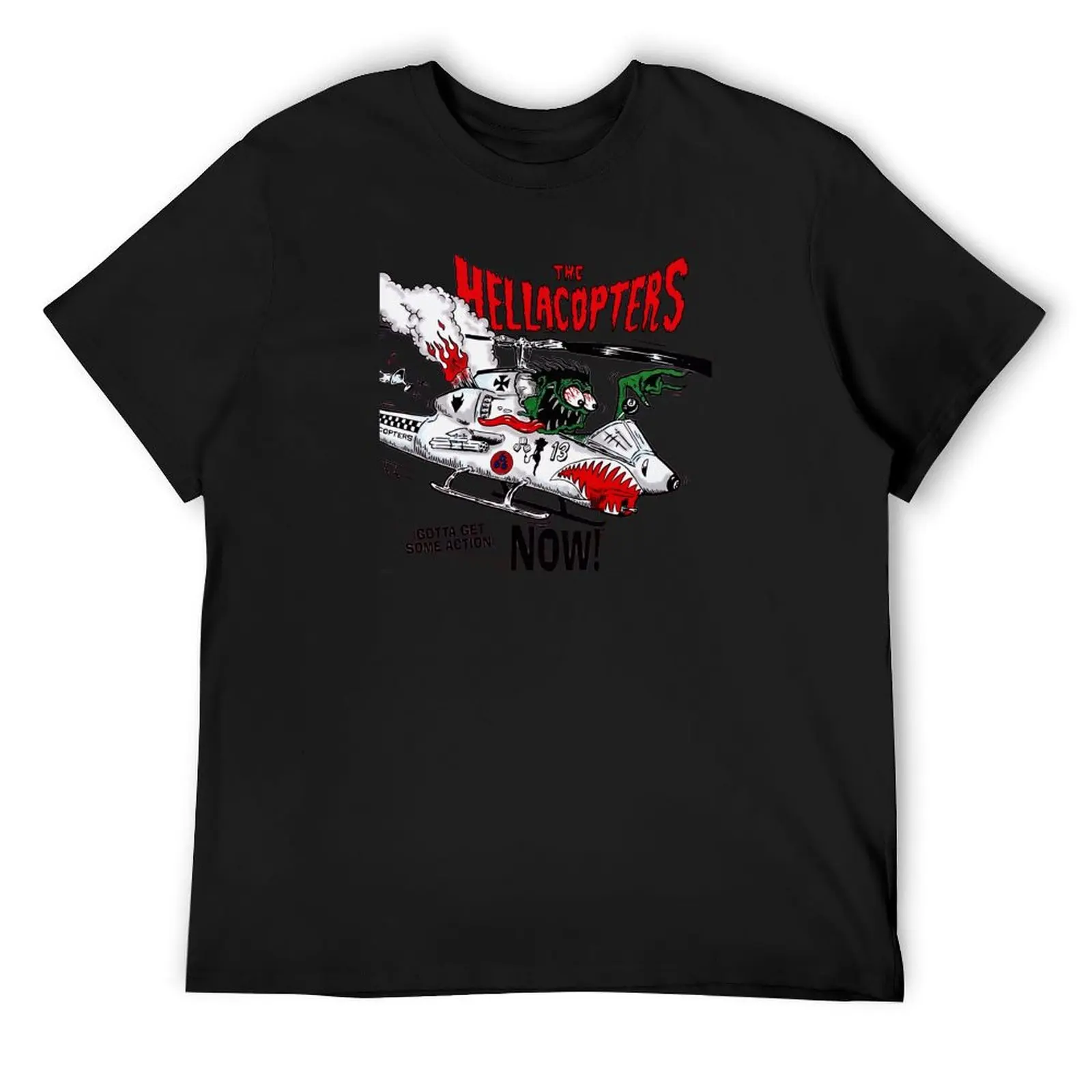 The Hellacopters – Gotta Get Some Action T-Shirt anime figures heavyweights oversized hippie clothes oversized t shirt men