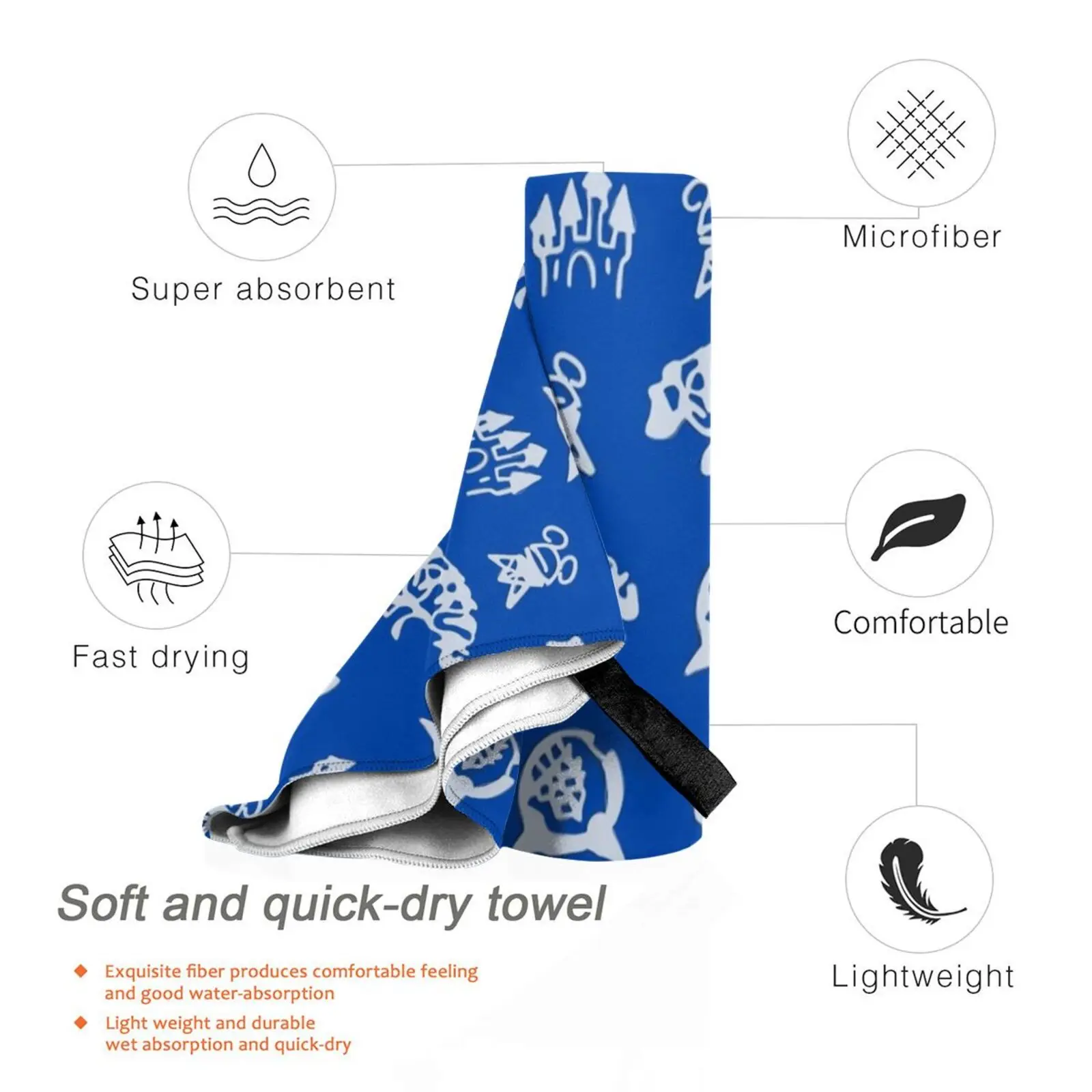 ريترو 4 باركس منشفة حمام وسادة الشاطئ ريترو ماجيك كينغدوم مملكة الحيوان Mgm Studios Theme