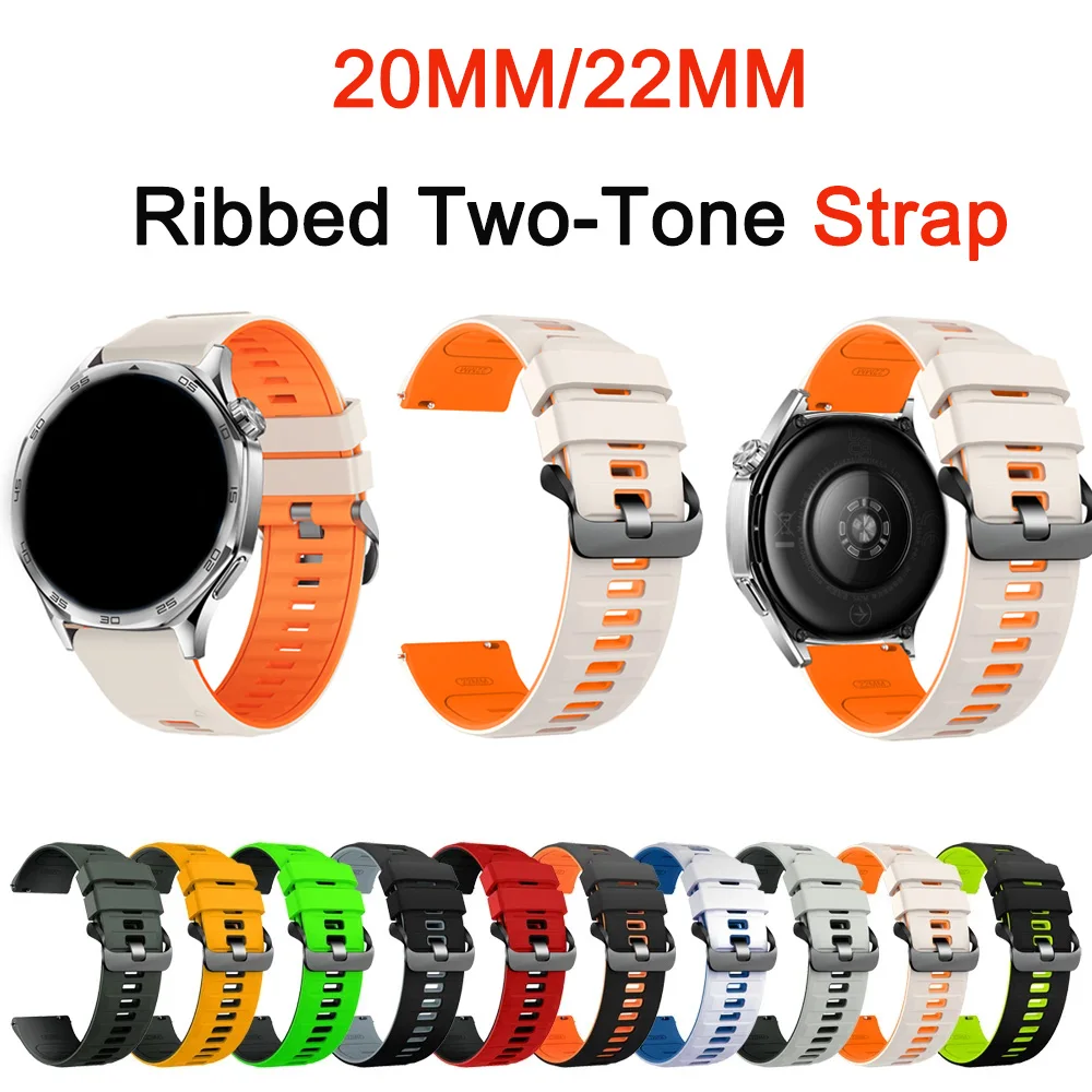 Silikon-Sportarmband für Samsung Galaxy Watch 7 6 5 4 Classic 40mm 44mm 43mm 47mm 5Pro 45mm Active 2 Band 20 22mm Armband