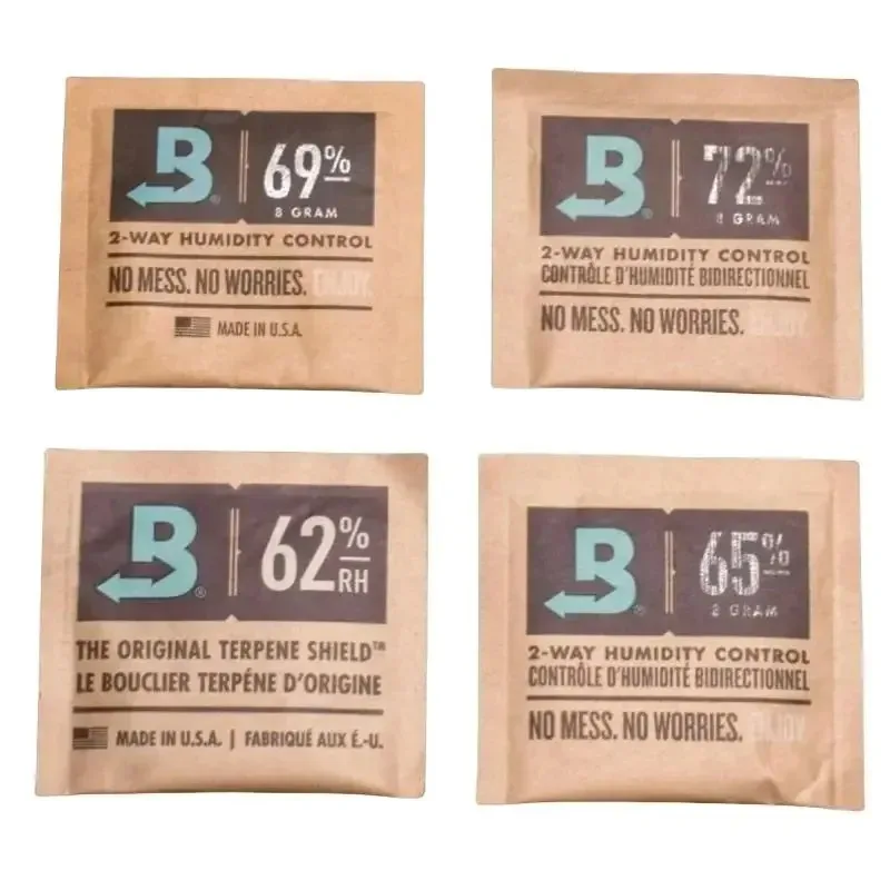 Boveda Humidity Control Pack for Cigars - 8g/72, 62, 65, 69% RH - Keep Your Cigars Fresh and Flavorful