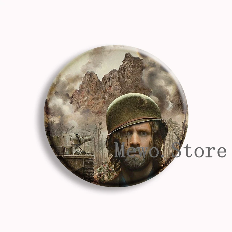 Horror Game Alan Wake 2 Soft Button Pin Thomas Zane Brooches Badge Bag Decor Accessories Fans Collect Gamer Friends Gifts