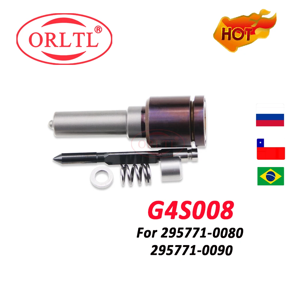 

ORLTL New G4S009 Diesel Injector Nozzle G4S008 23670-0E020 Fuel Oil Injector 23670-0E010 295700-0090 Common Rail Diesel Injector