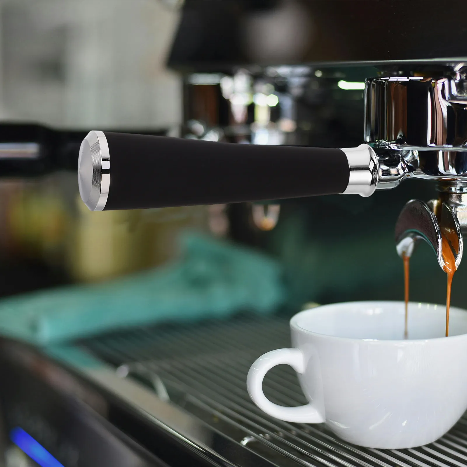 Silicone Espresso Machine Handle M10 Coffee Portafilter Replacement Grip Comfortable Silicone Coffee Maker Handle Easy