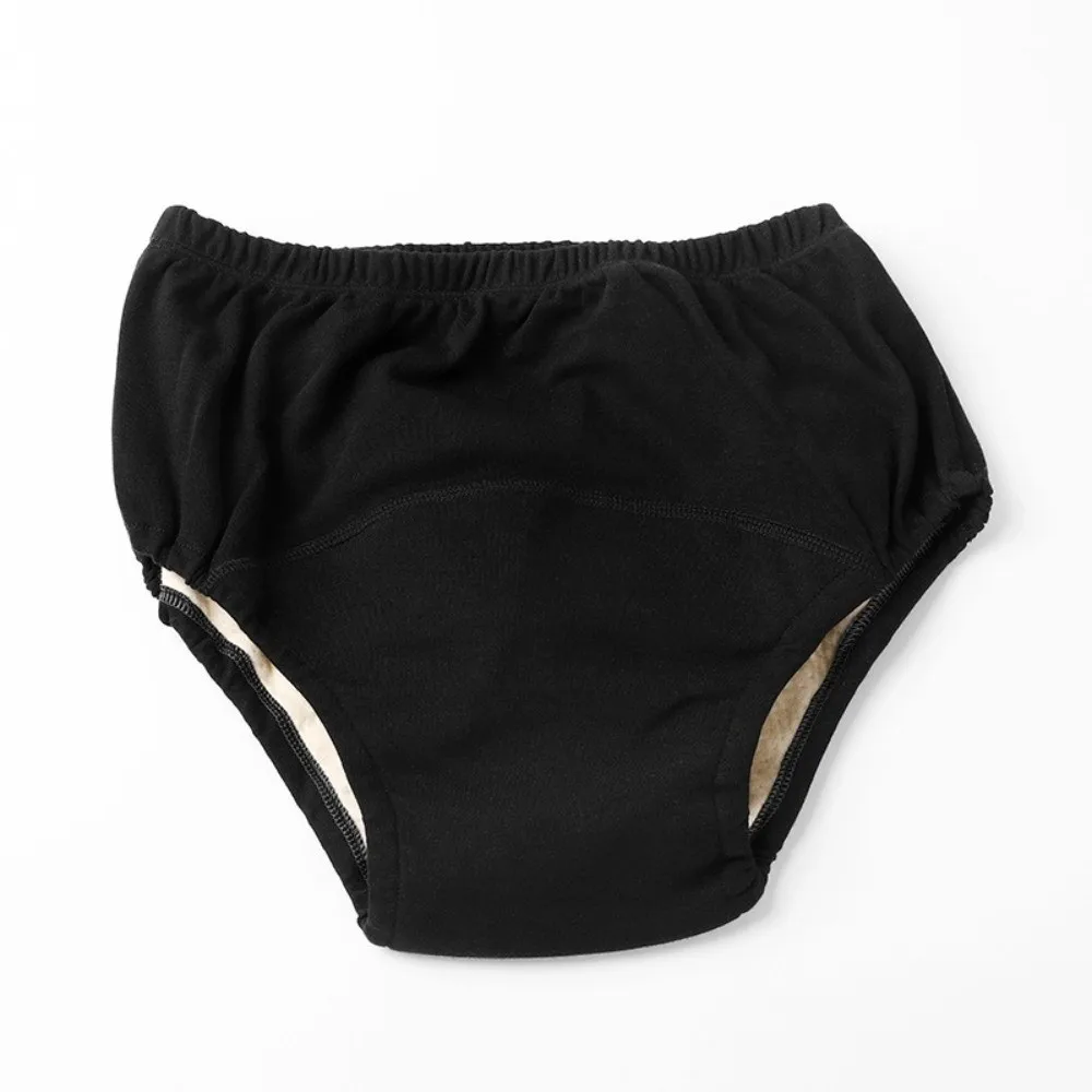 Pure Cotton Incontinence Underwear Breathable Washable Bed Wetting Pants Soft Leakproof Adult Diaper Pants for Elderly