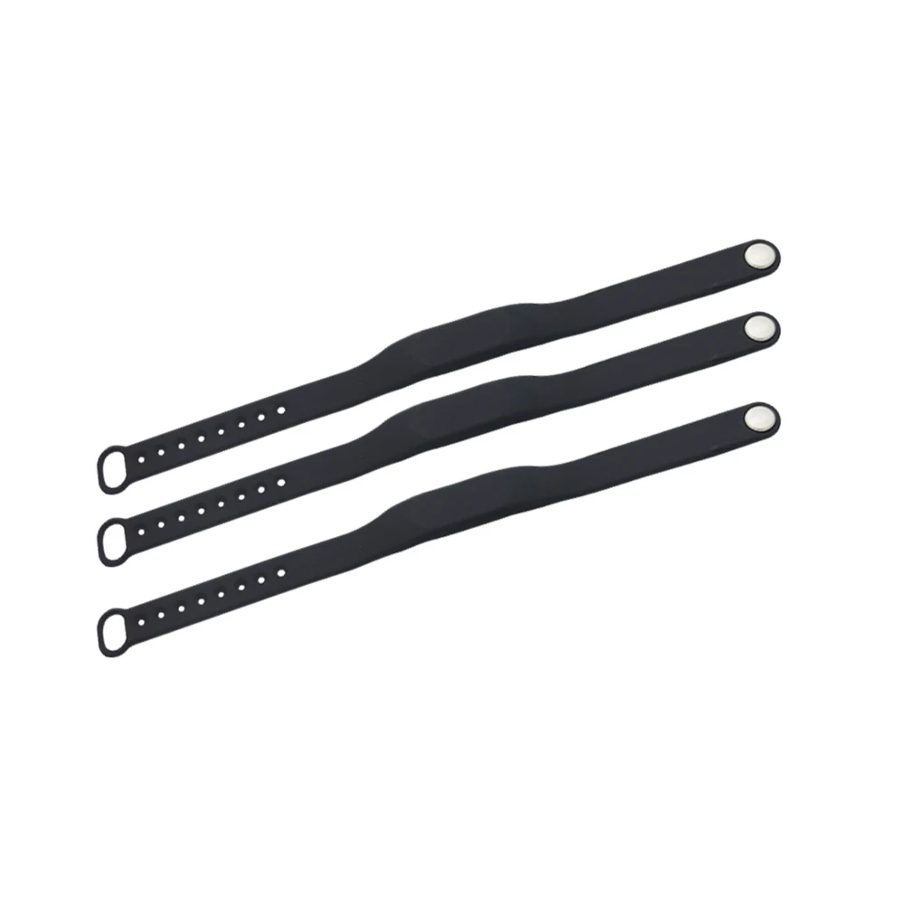 Dellon-Bracelet étanche en silicone réglable, étiquettes RFID 13.56MHz, NDavid 213, compatible NTAG203, nouveau, 3 pièces, uno