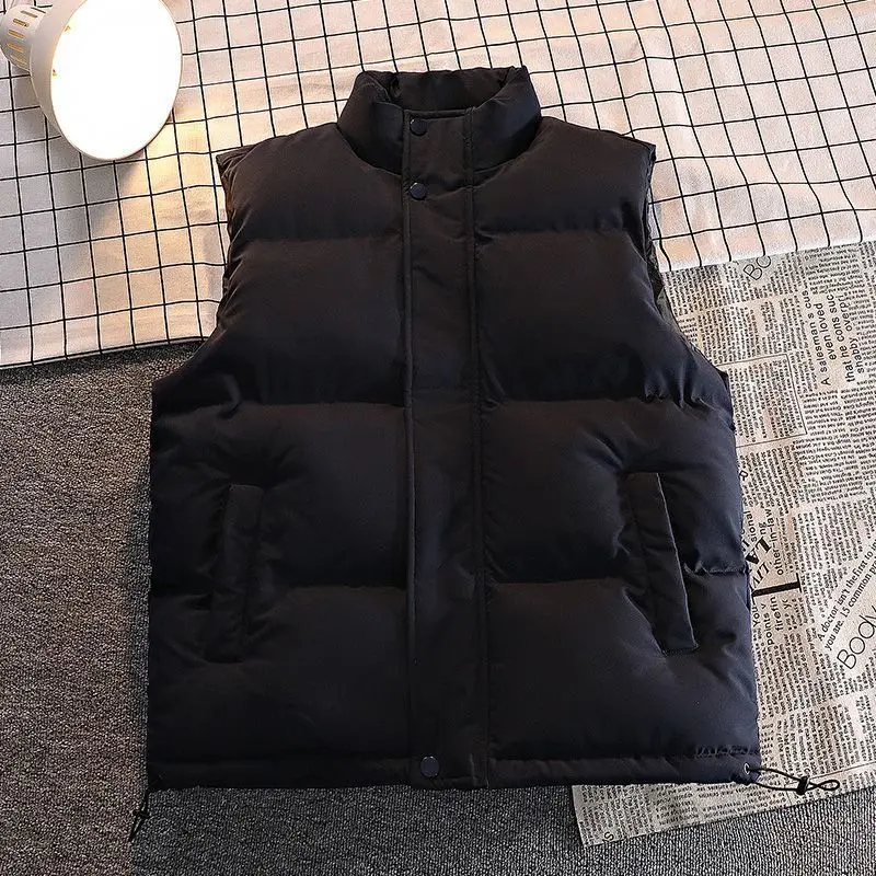 

Autumn and Winter 2023 Fashion Casual Vest for Men Light Down Jacket Thickness Waistcoat Large ide and Outside Vest L61