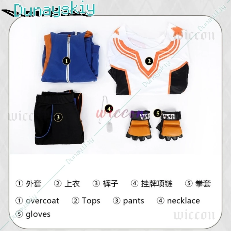 Cosplay Outerwear inspired by Luke style with Cosplay Costume Street Fighter Coat Top Pants Outfit Man Combat Suit Hallow suitab