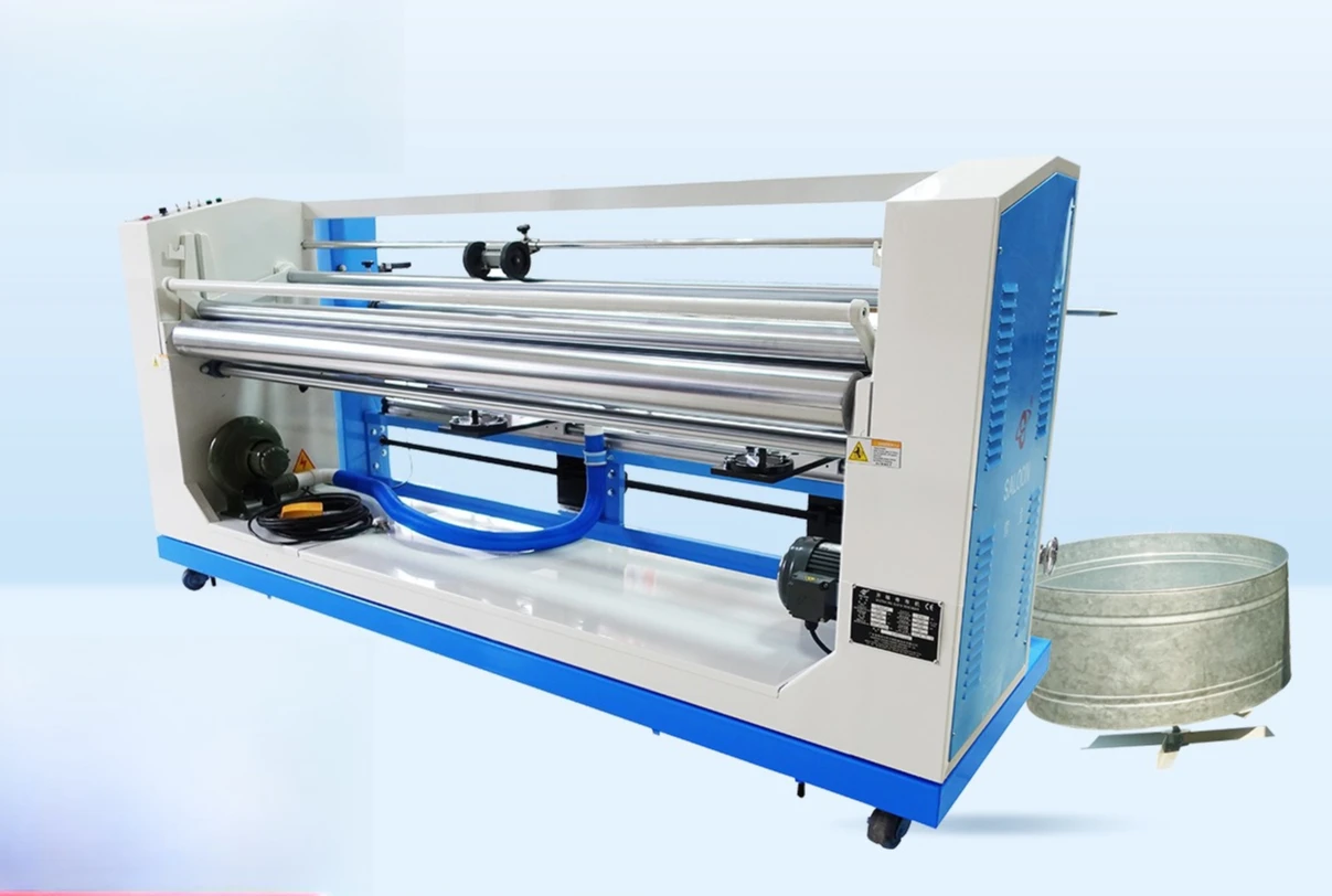 

Fully automatic, cloth rolling machine, opposite side, open width, cloth rolling