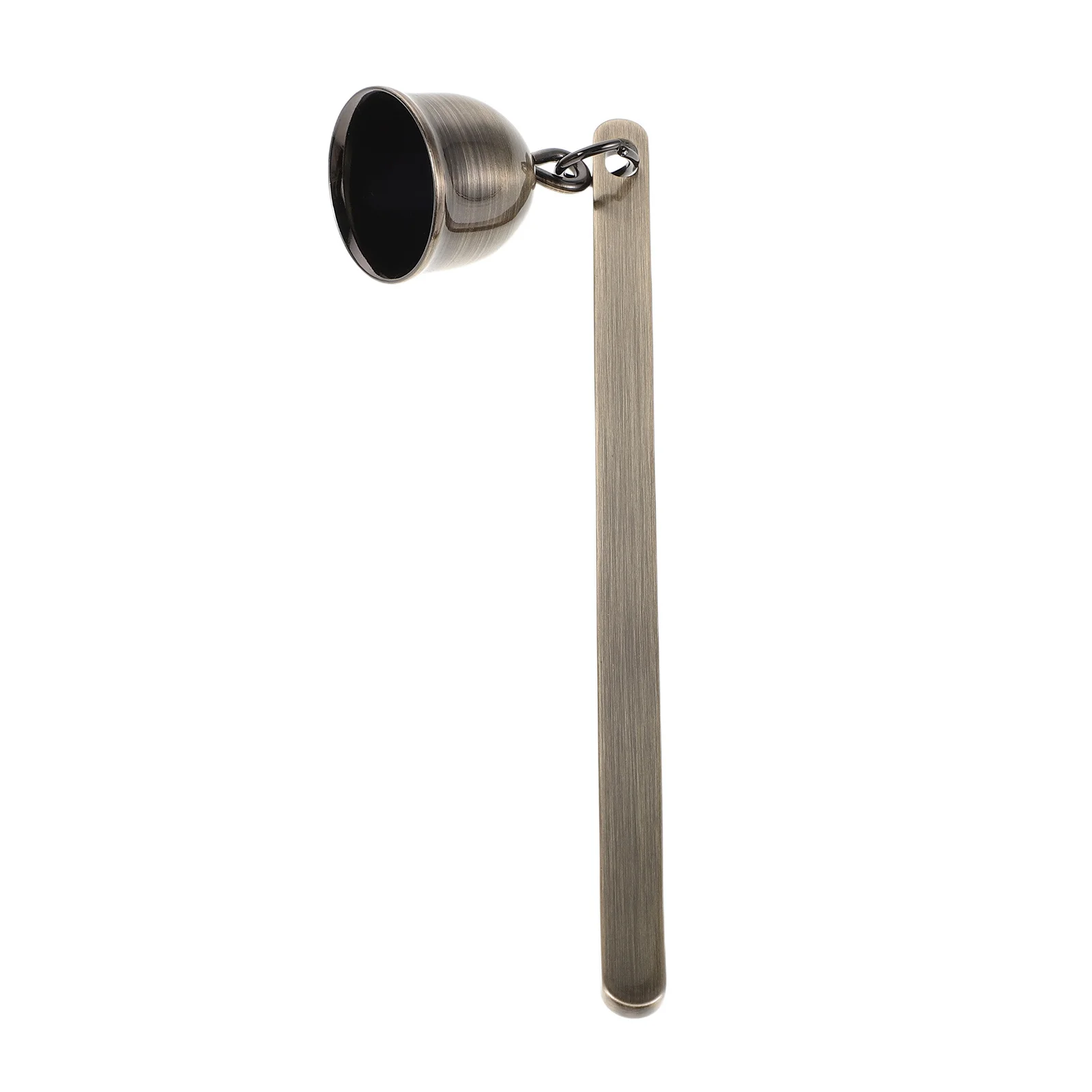 Antyczny metalowy gaszacz do palców o długości 6,29 cala z długim uchwytem, narzędzie do gaszenia płomieni, zapewniające bezpieczeństwo knotów, w stylu vintage, stoper do ognia do domu.