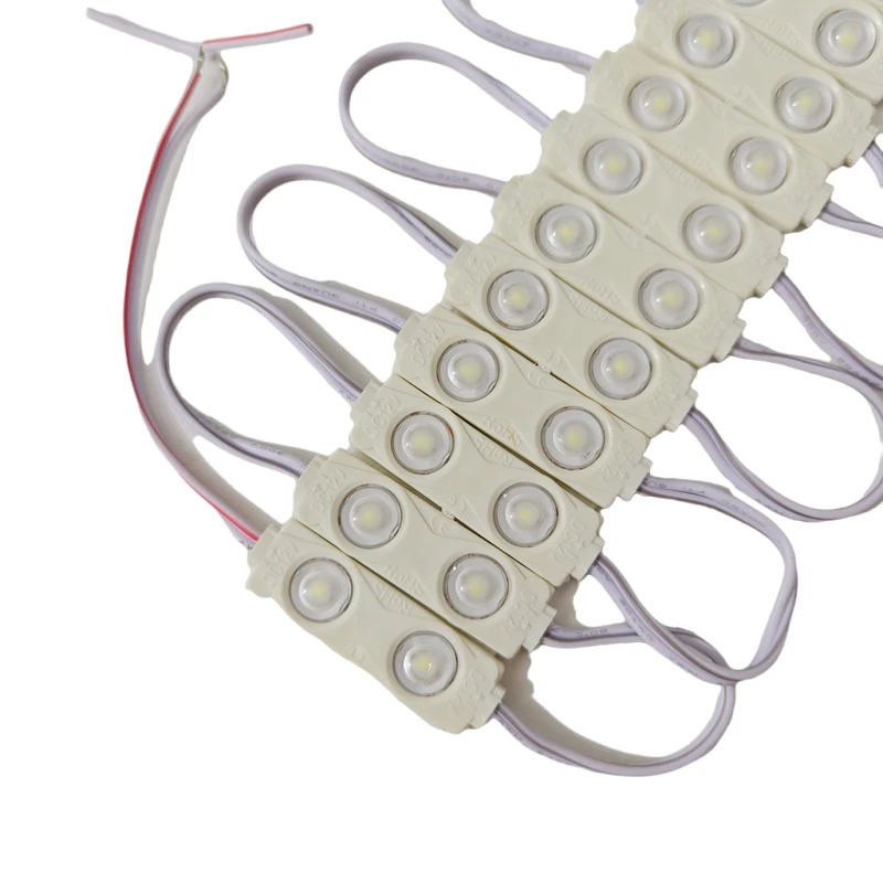 

100PCS LED Module Advertising Light 12V 2835 1.2W Waterproof Super Bright Led Sign Backlights Outdoor led String strip light