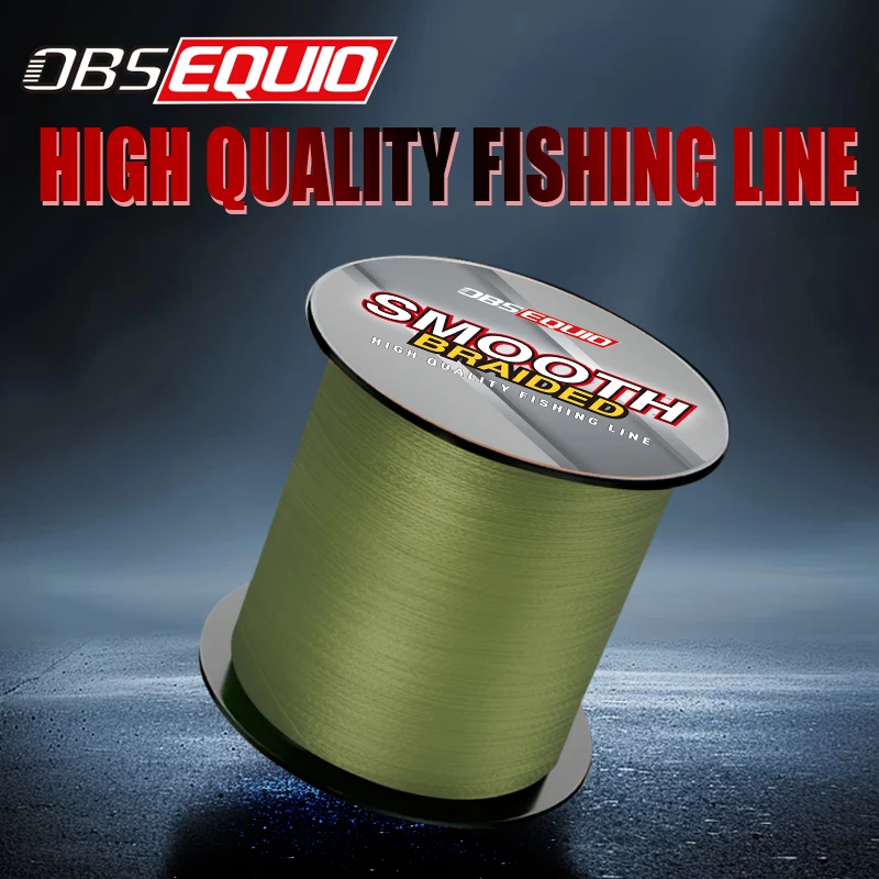 

Плетеная рыболовная леска OBSEQUIO, 12 нитей, 300/500/100 м, из полиэтилена, прочная, многоволоконная, для рыбалки