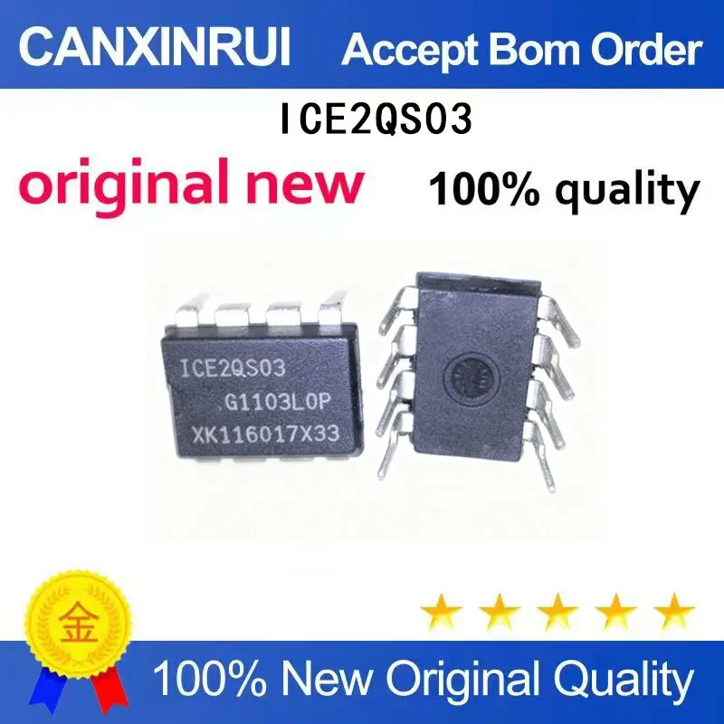 (5-100 Pieces)New stock ICE2QS03 2Q503 DIP-8