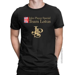 Men JPS John Player Special Team T Shirt Cotton Tops Hipster Classic Short Sleeve O Neck Tee Shirt Plus Size T-Shirts