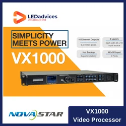 Novastar All in One Controller VX1000 LED Display Vedio Control Processor Novastar For Stage Event Rental Full Color Screens