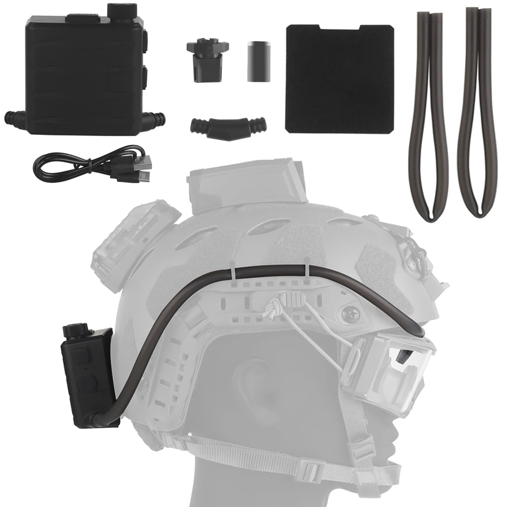 Gogle taktyczne Odmgławiacz Odmgławiacz Wentylator Zestaw przeciwmgielny do strzelania Airsoft Motocross Alpinizm Okulary ochronne Maska narciarska