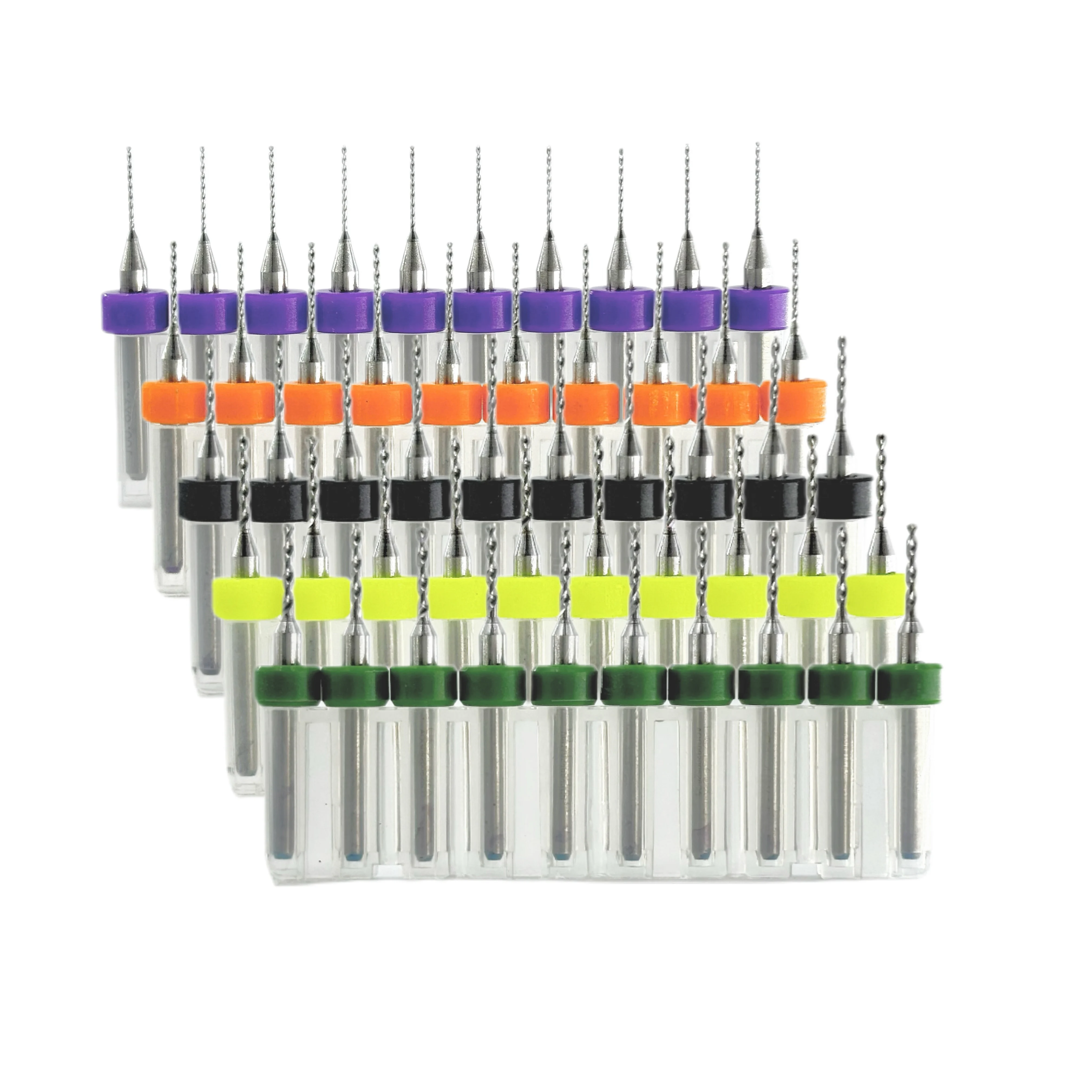 50 pcs Micro Drill Bit Set, Small Drill Bit, Mini PCB drill bit, Tungsten Carbide Drill Bits for Print Circuit Board Jewelry