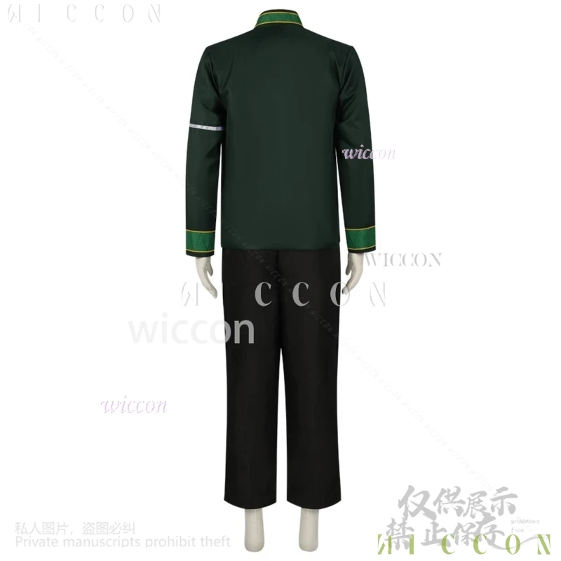 Hayato Suo Косплей Костюм Аниме Wind Breaker DK Школьная форма с курткой Брюки Маска для глаз Серьги для мужчин Хэллоуин Cus Одежда