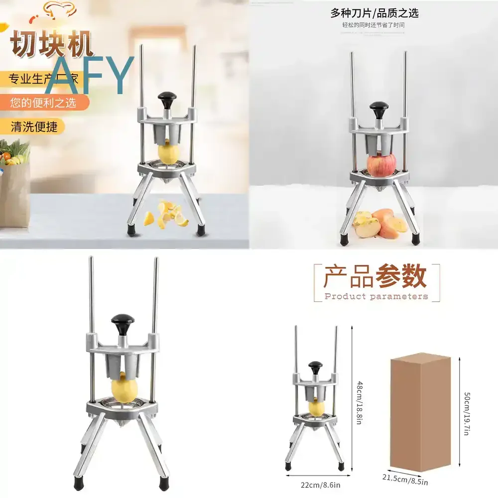 6-Piece Manual Vertical Fruit Cutter for Kitchen Use for Apple Orange Lemon Grapefruit for Home Cooking Food Prep Slicing