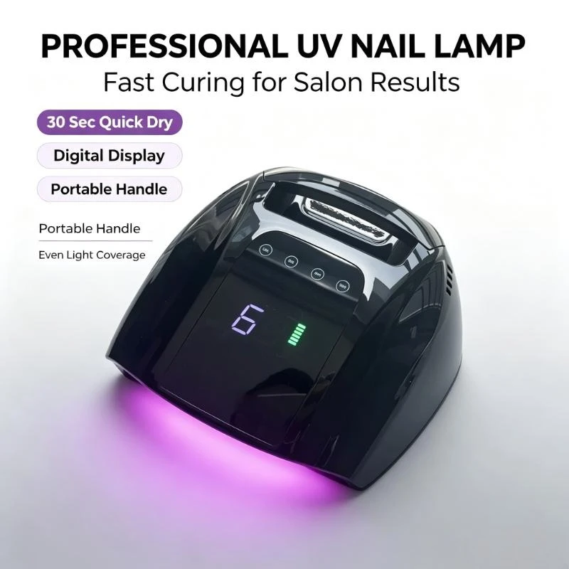 Wireless Rechargeable Uv‑Led Nail‑Lamp Cordless Gel‑Polish‑Dryer For Home‑Spa‑Manicure‑Session Portable Long‑Lasting Nail‑Curing‑Light