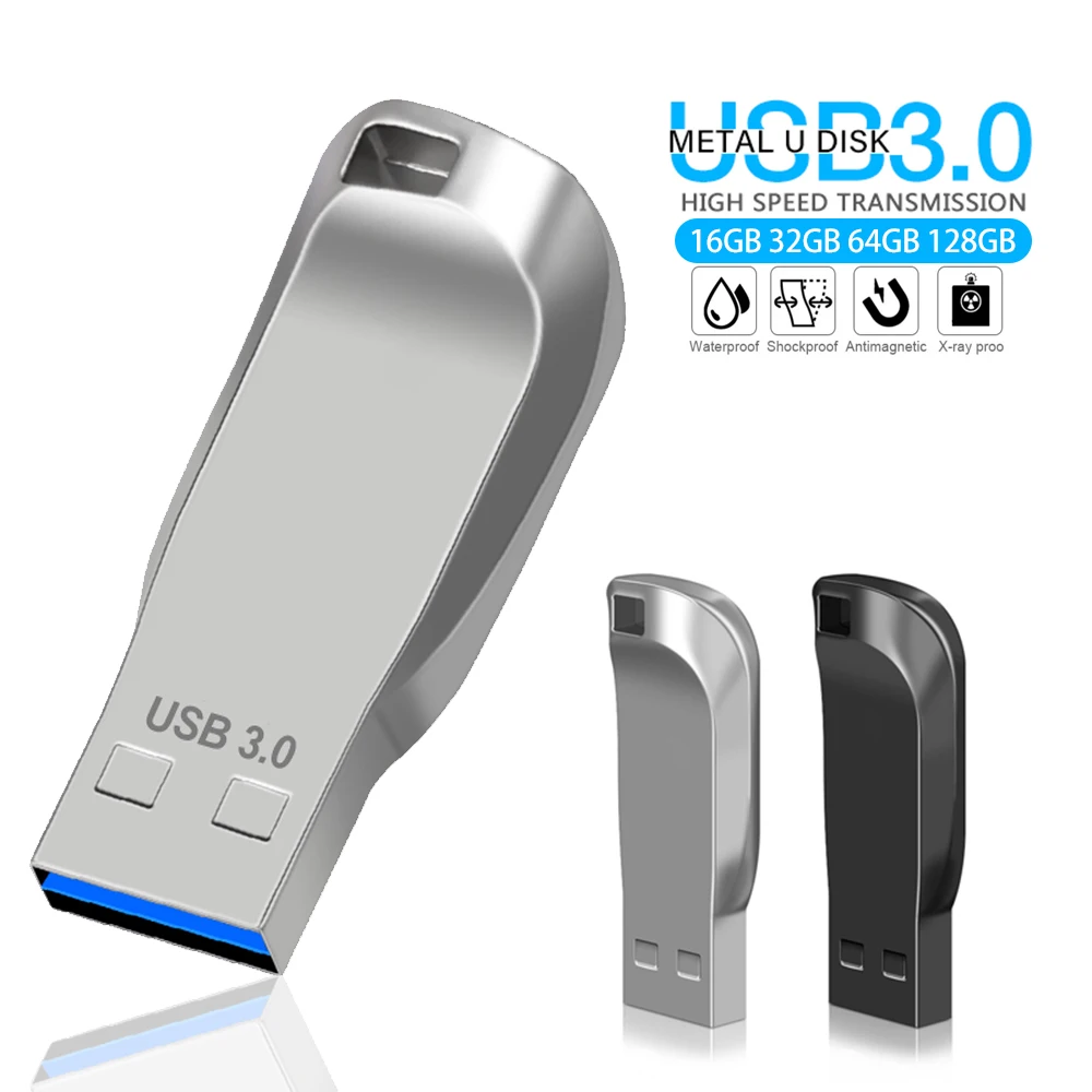 Металлические USB 3.0 Memoria USB-накопители 2 ТБ Флэш-накопитель USB 1 ТБ Высокоскоростной Cle USB-накопитель USB-накопитель Бесплатная доставка в