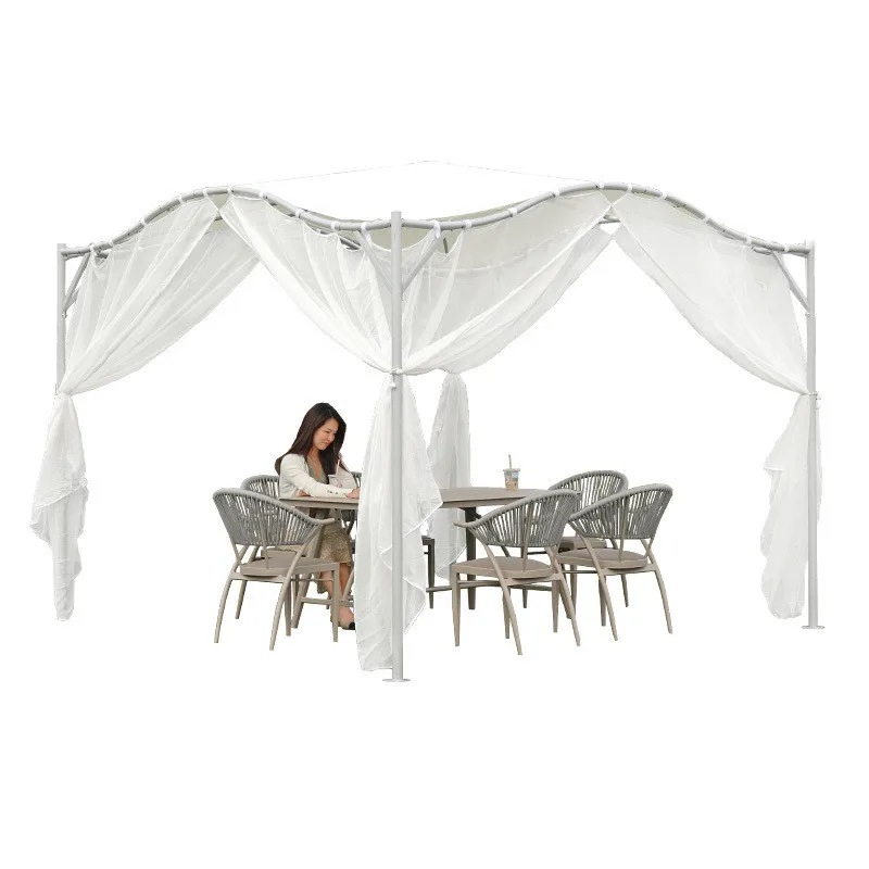 

Outdoor awning courtyard party tent fashion holiday garden bed and breakfast pavilion Internet celebrity leisure awning