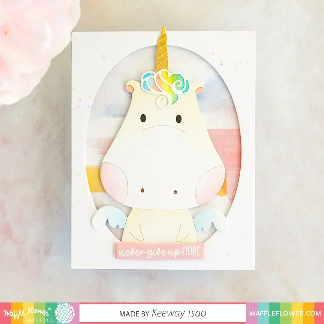 2023 July New Be a Unicorn Metal Cutting Dies For DIY Craft Making Paper Greeting Card Scrapbooking