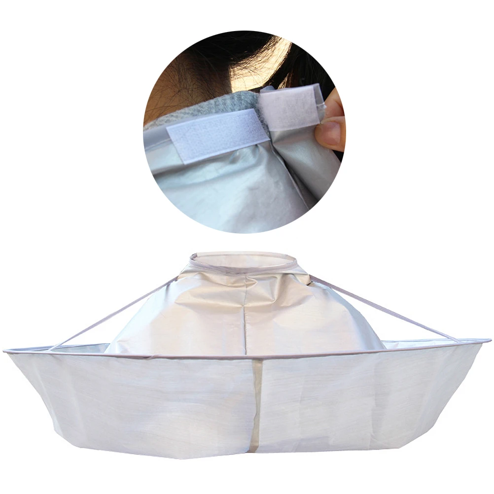 

Waterproof Hair Cutting Cloak Dyeing Cape Foldable Salon Use Cloth Barber Supplies Haircut Coat Hair Cloth Easy Clean Durability