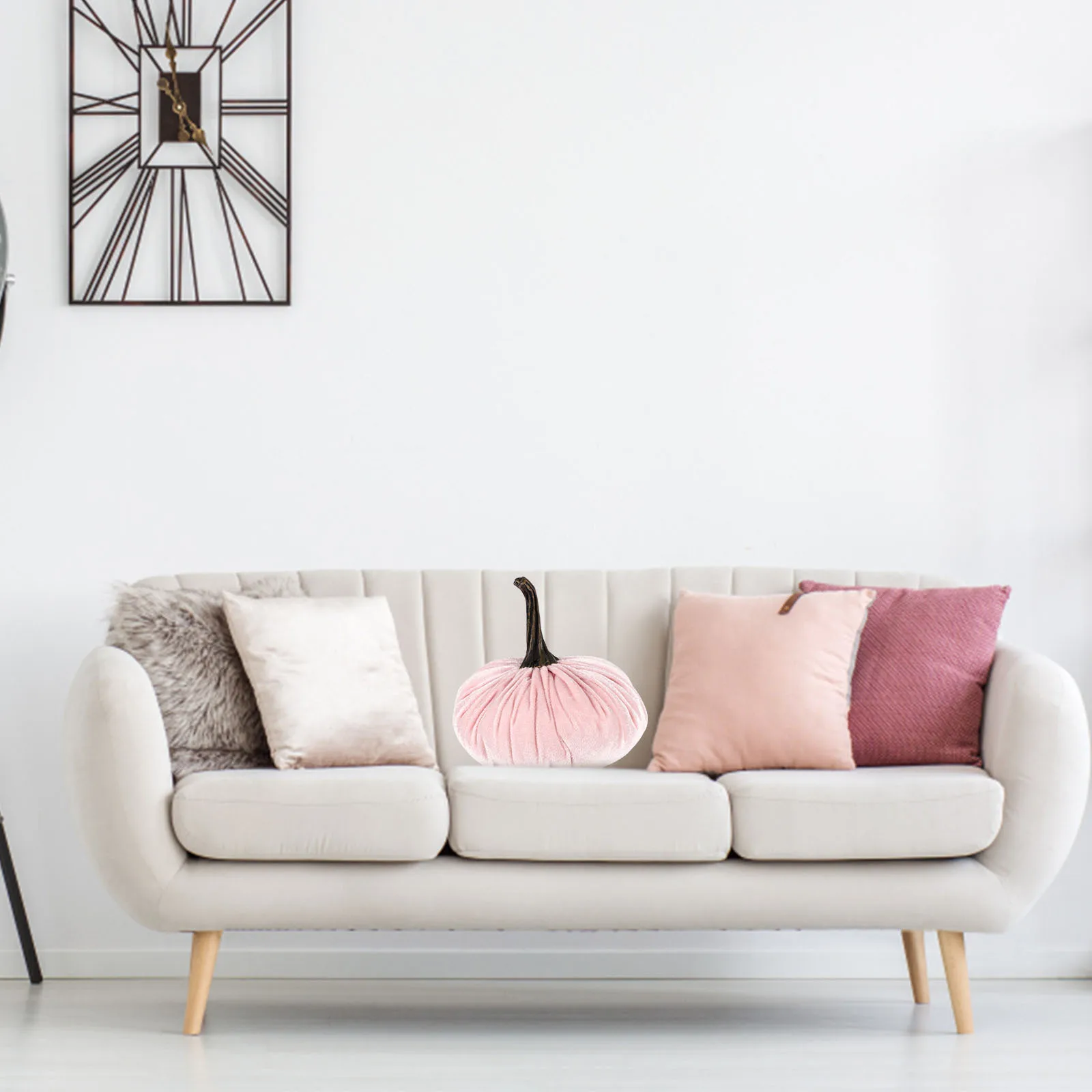 

Pumpkin Throw Pillow Shaped Fall Pillows Halloween Decor Stuffed Toy Pumpkins Home