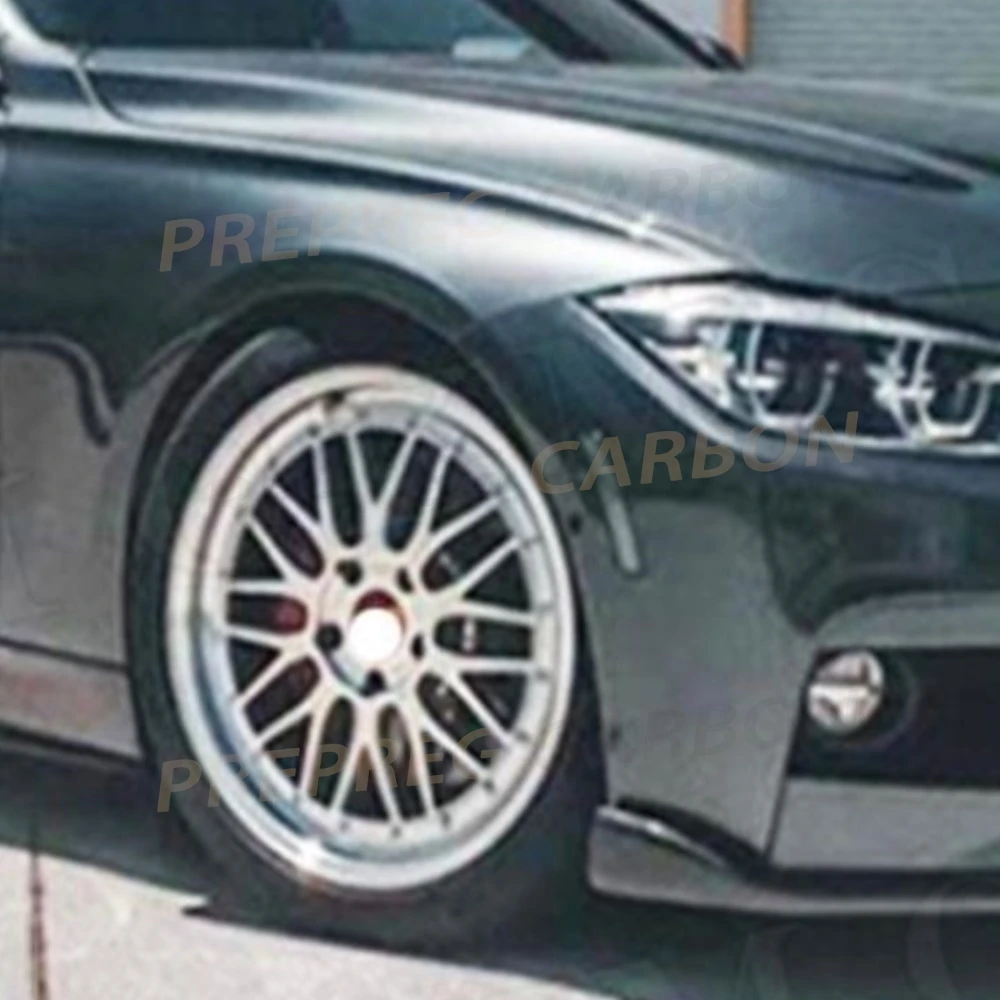 

Carbon Fiber Side Skirts Bumper Cover Protector For BMW 3 Series F30 2012-2018 Body Kits ABS Gloss Black Material