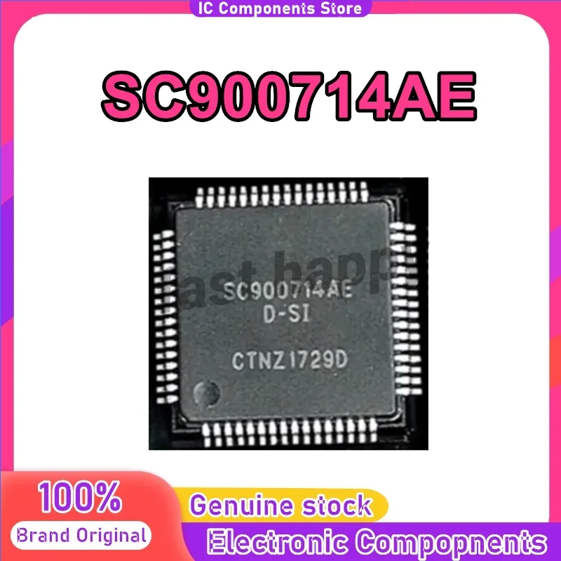 5PCS SC900714AE D-SI SC900714AED-SI QFP64 SC900714 LQFP64  IC chipset New Original in stock