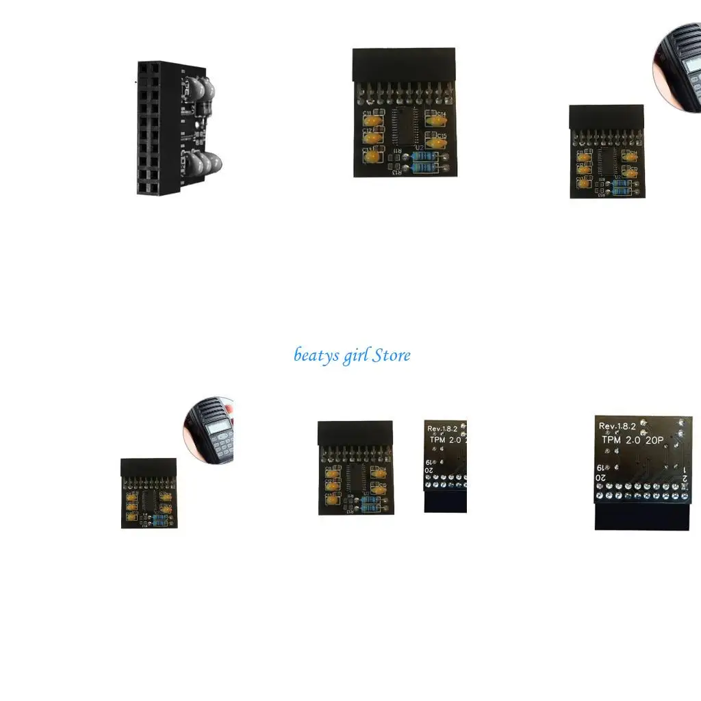 

C7AB TPM2.0 LPC Module, Professional Remote Encryptions Security Board