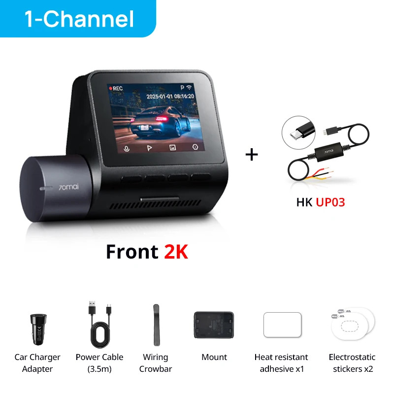 70mai A410 ドライブレコーダー 前後カメラ 70mai: Innovator in Smart Dash Cams